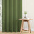 Paris Collection Blackout Curtain Window/Door/Long Door - Green (Pack of 1)