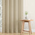 Paris Collection Blackout Curtain Window/Door/Long Door - Cream (Pack of 1)