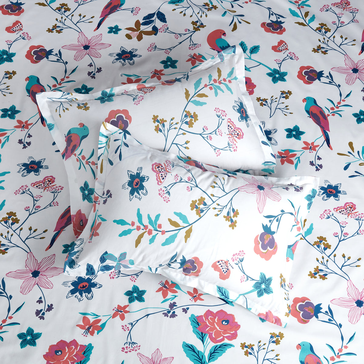 London Collection Cotton Flat Bedsheet- Grey