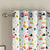 Tokyo Collection Digitalprint-Kids Curtain For Window/Door/Long Door - Design-Car (Pack Of 1)