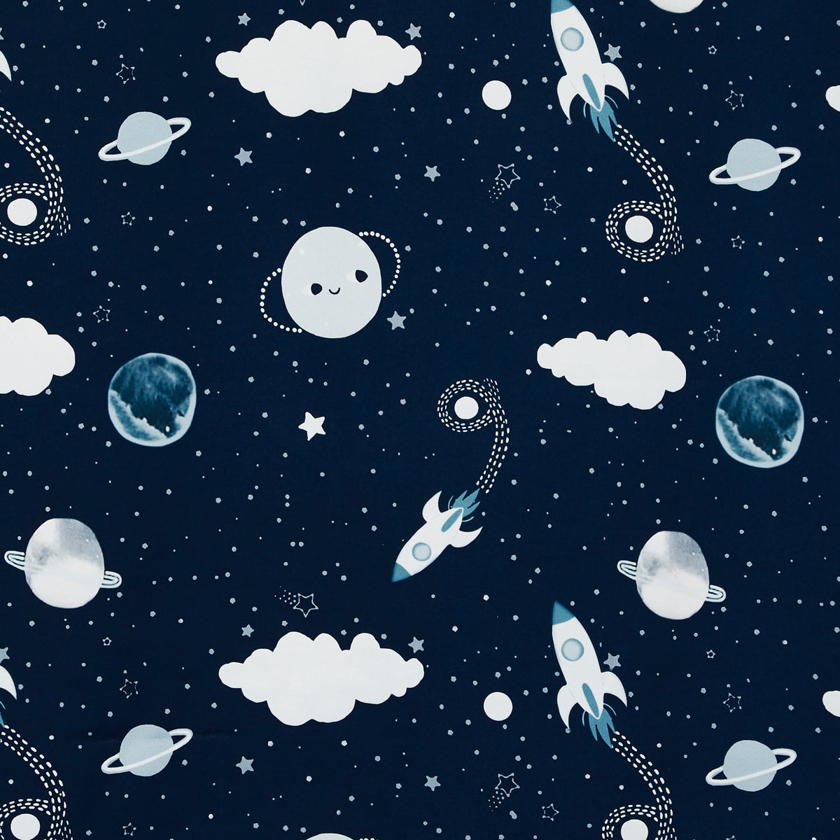 Tokyo Collection Digitalprint-Kids Curtain For Window/Door/Long Door - Design-Galaxy (Pack Of 1)