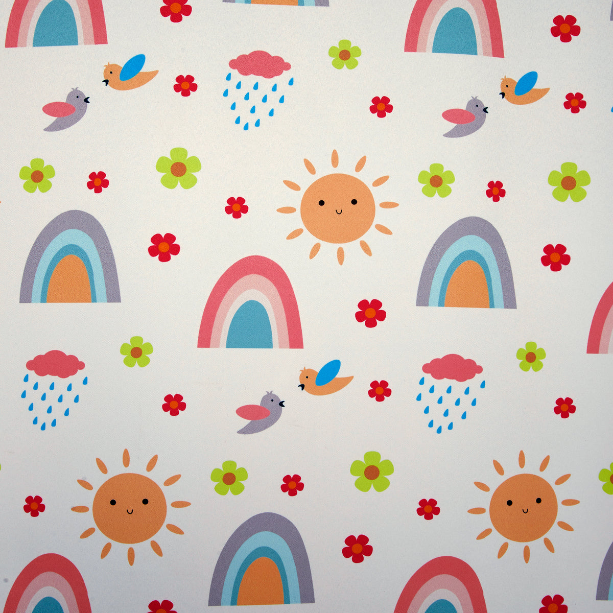 Tokyo Collection Digitalprint-Kids Curtain For Window/Door/Long Door - Design-Rainbow (Pack Of 1)
