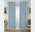 Paris Collection Blackout Curtain Window/Door/Long Door - Grey (Pack of 1)