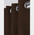 Paris Collection Blackout Curtain Window/Door/Long Door- Coffee (Pack of 1)