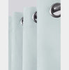 Paris Collection Blackout Curtain Window/Door/Long Door - Light Aqua (Pack of 1)
