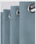 Paris Collection Blackout Curtain Window/Door/Long Door - Grey (Pack of 1)