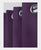 Paris Collection Blackout Curtain Window/Door/Long Door - Purple (Pack of 1)