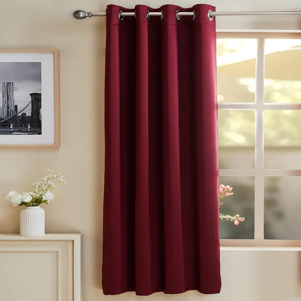 Blackout Collection 5Ft Window Curtain (Pack of 1, 150cm X 115 cm)