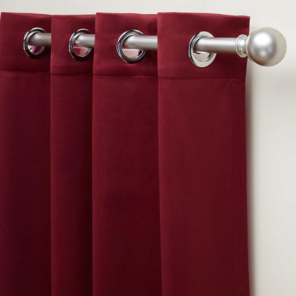 Blackout Collection 7Ft Door Curtain (Pack of 1, 210 cm X 115 cm)