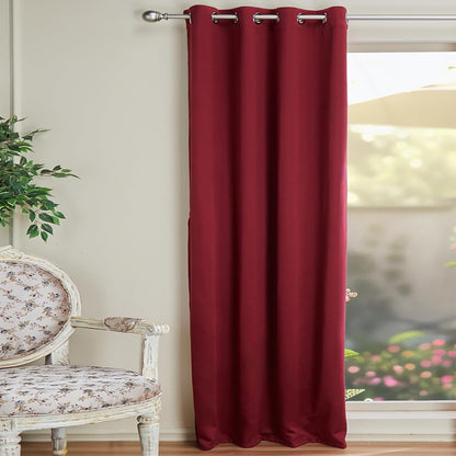 Blackout Collection 9Ft Door Curtain (Pack of 1, 274 cm X 115 cm)