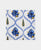 London Collection Cotton Fitted Bedsheet- Dark Blue