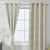 Venice Collection Room Darkening Premium Curtain - Floral Coffee (Pack of 1)
