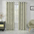 Venice Collection Room Darkening Premium Curtain - Floral Coffee (Pack of 1)