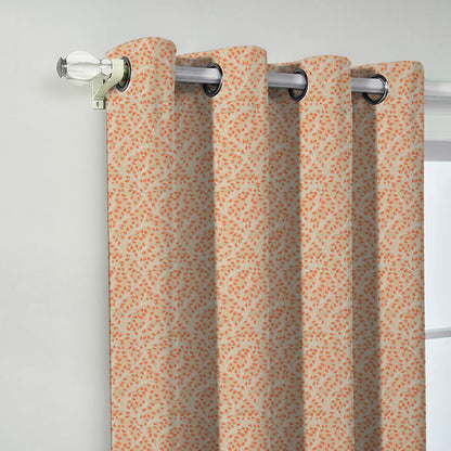 Venice Collection Room Darkening Premium Curtain - Floral Maroon (Pack of 1)