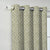 Venice Collection Room Darkening Premium Curtain - Floral Coffee (Pack of 1)