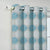 Venice Collection Room Darkening Premium Curtain - Floral Aqua (Pack of 1)