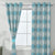 Venice Collection Room Darkening Premium Curtain - Floral Aqua (Pack of 1)