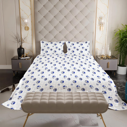 New York Collection 180 TC Flat Bedsheet- Grey