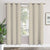Paris Collection Blackout Curtain Window/Door/Long Door - Cream (Pack of 1)