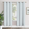 Paris Collection Blackout Curtain Window/Door/Long Door - Light Aqua (Pack of 1)