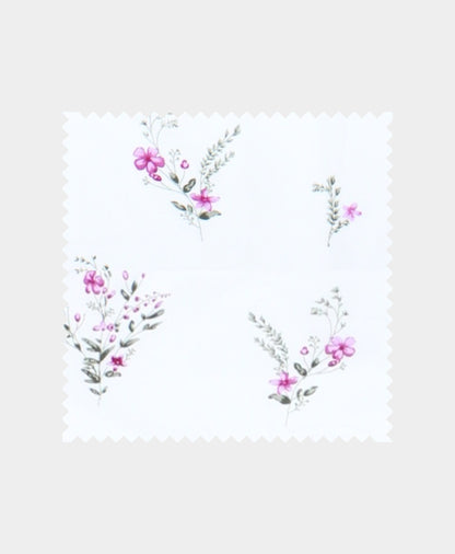 London Collection Cotton Flat Bedsheet- Pink