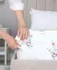 London Collection 200 TC Fitted Bedsheet- Pink