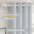 Paris Collection Blackout Curtain Window/Door/Long Door - Light Aqua (Pack of 1)