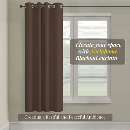 Paris Collection Blackout Curtain Window/Door/Long Door - Green (Pack of 1)