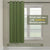 Paris Collection Blackout Curtain Window/Door/Long Door - Green (Pack of 1)
