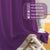 Paris Collection Blackout Curtain Window/Door/Long Door - Purple (Pack of 1)