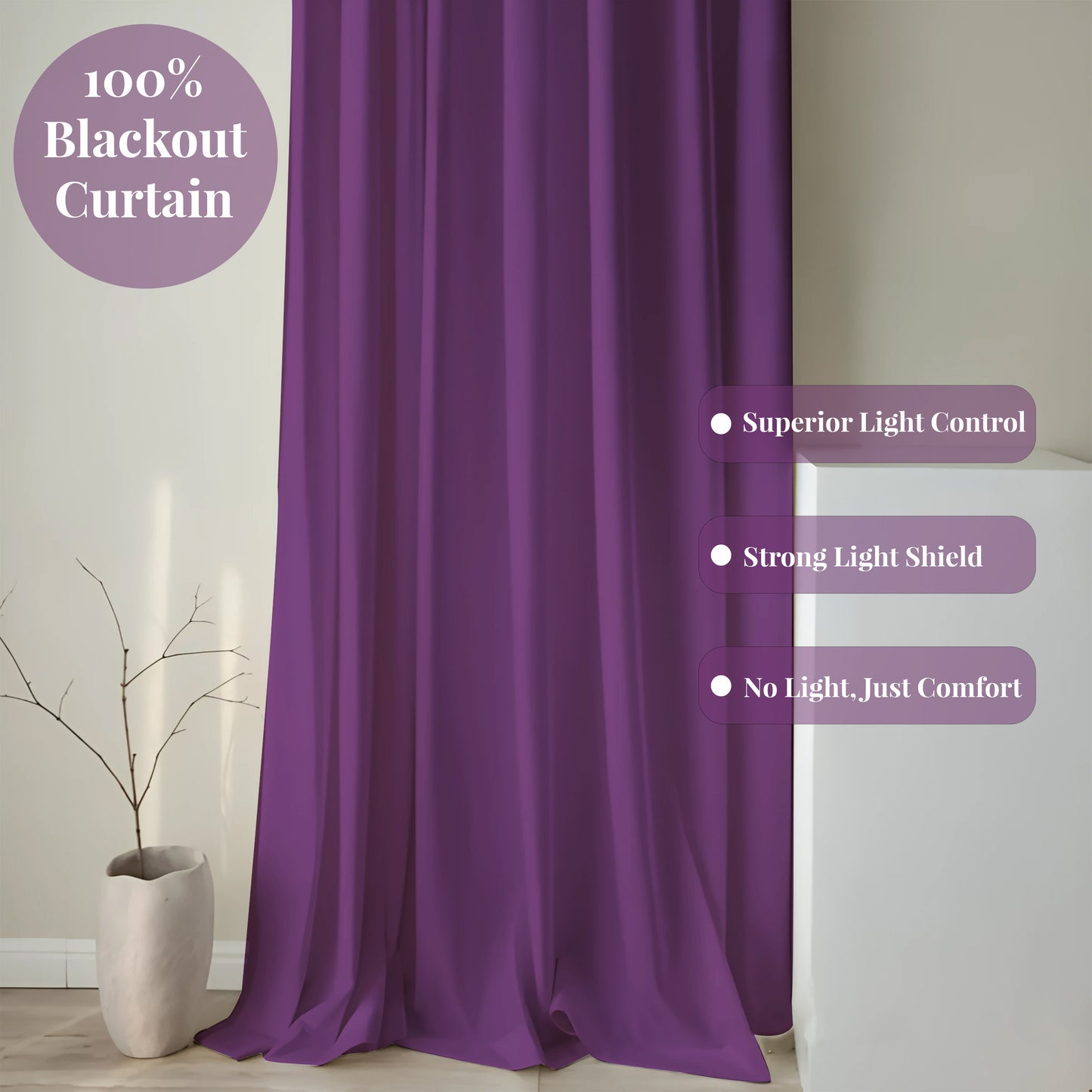 Paris Collection Blackout Curtain Window/Door/Long Door - Green (Pack of 1)