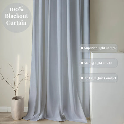 Paris Collection Blackout Curtain Window/Door/Long Door - Green (Pack of 1)