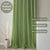 Paris Collection Blackout Curtain Window/Door/Long Door - Green (Pack of 1)