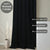 Paris Collection Blackout Curtain Window/Door/Long Door - Green (Pack of 1)