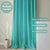 Paris Collection Blackout Curtain Window/Door/Long Door - Green (Pack of 1)