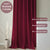 Paris Collection Blackout Curtain Window/Door/Long Door - Green (Pack of 1)